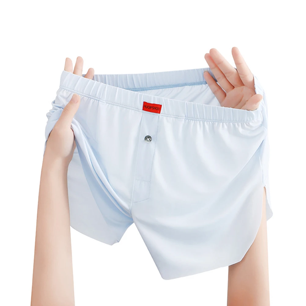 

Mens Sexy Loose Middle Waist Underwear Boxer Briefs Home Shorts Underpants Panties Breathable Elastic Men's Aro Boxer Pants