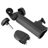 Golf Push Trolley Umbrella Holder Plastic Stand Pull Bike Cart Black Universal 2