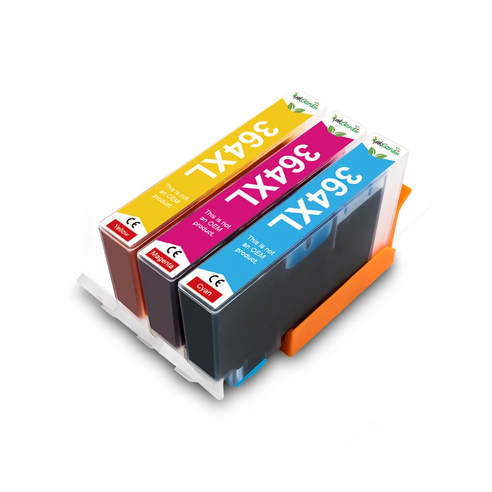Lot De 4 Cartouches D'encre Compatibles HP 364 XL - Pour Photosmart 5510, 5515, 5520 Et Autres, Neuf