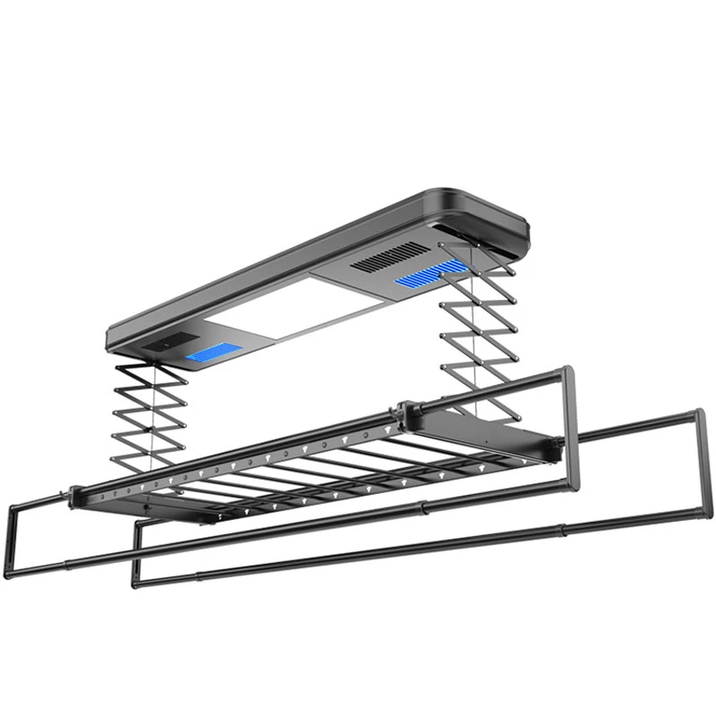 Balcony Ceiling Mount Electric Intelligent Drying Rack Remote Control