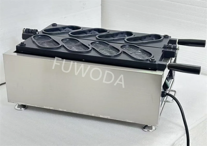 Electric Shoes Shape Waffle Making Machine Non-stick Coating 4pcs Shoe Shaped Bread Maker Baker Commercial S1a78db5ee7ca4a6f939748a3fc88dfb1S