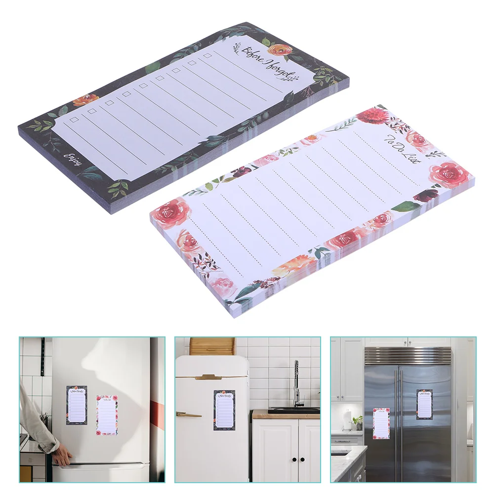 

Magnetic Sticky Notes To Do List Notepads Sticker Message Fridge Memo Lists Refrigerator Magnets