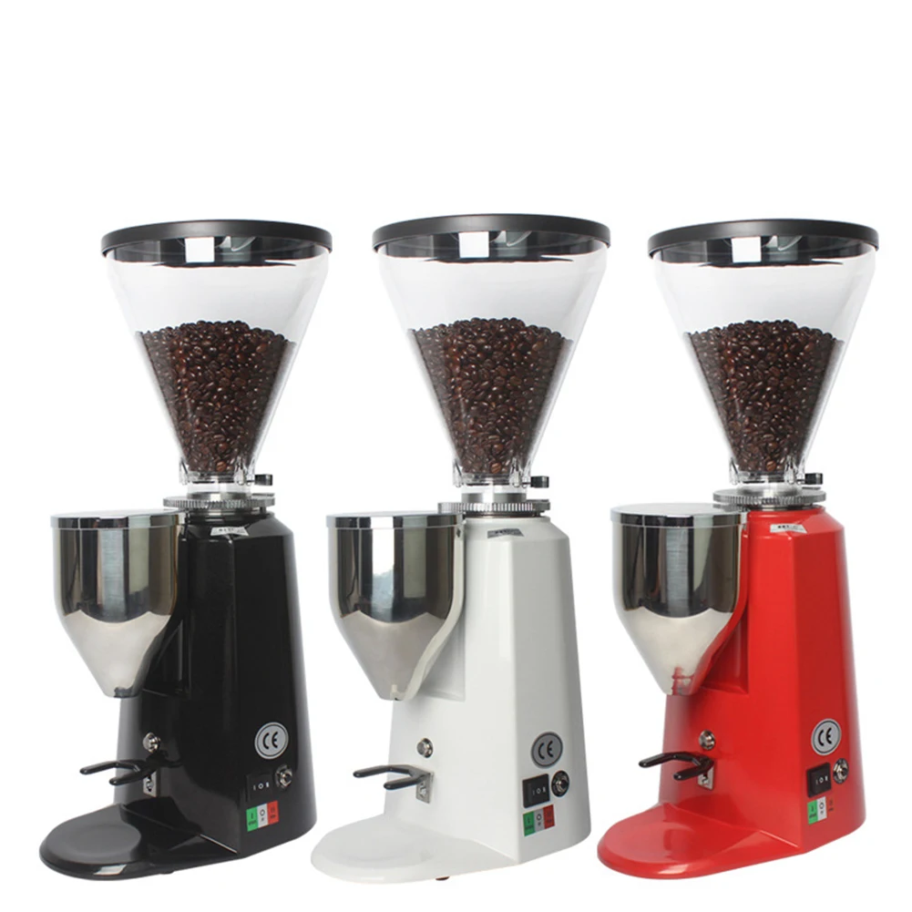 

Electric Coffee Grinder Adjustable, Dial Burrs Grinders Coffee Maker Commercial Professional Multifunction Grinding Machine/