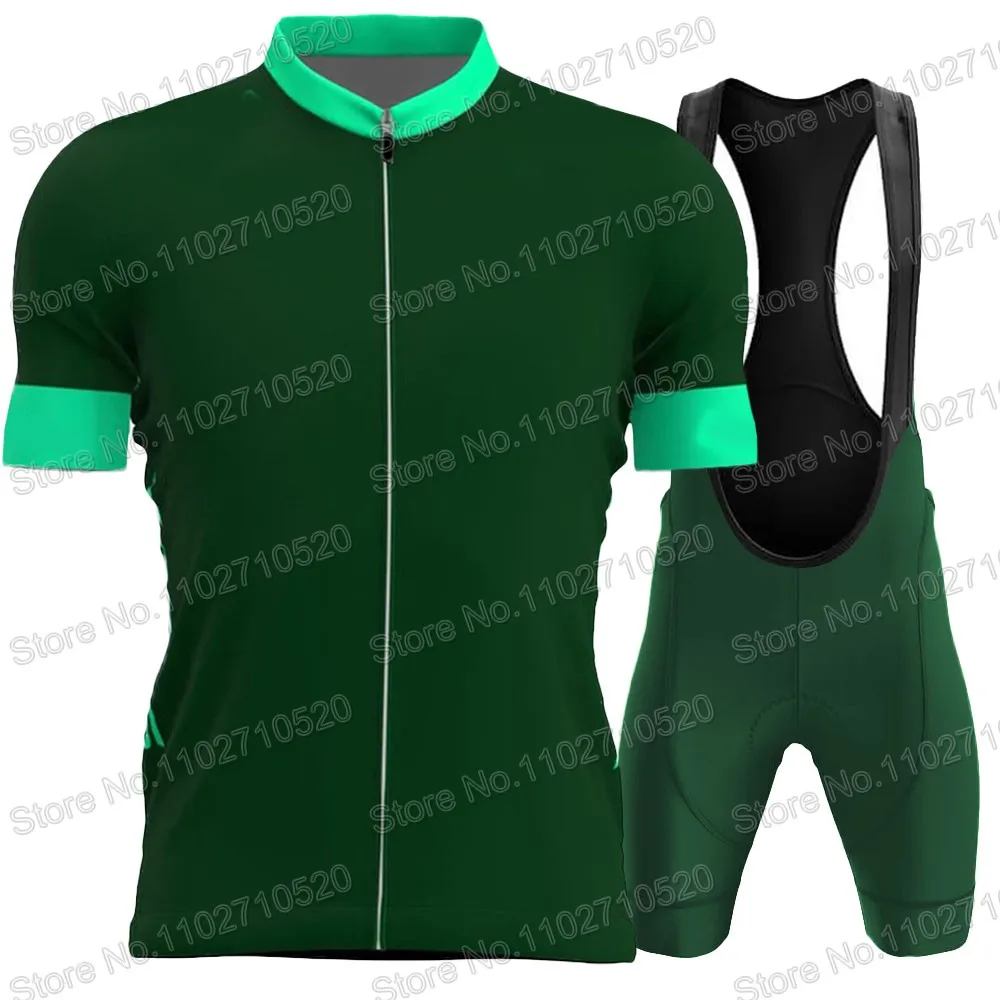 France Tour Cycling Jersey 2024 TDF Set Men Green Yellow Polka Dot Short Clothing Road Bike Shirts Suit Bicycle Bib Shorts Ropa 5