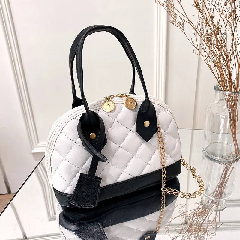 

2022 New Small Messenger Bag for Women Trend Lingge Embroidery Camera Female Shoulder Bag Fashion Chain Ladies Crossbody Bags