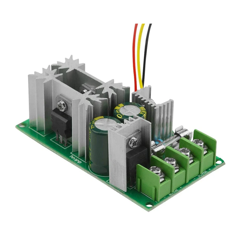 12V 24V 36V 48V DC motor speed regulator DC10-60V High power drive module PWM Motor controller 2