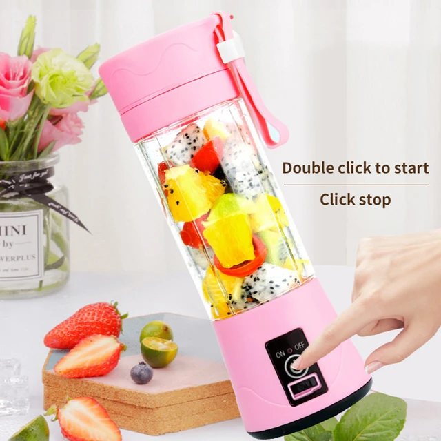 450ML Portable Mini Blender Cup Juicer Smoothie Usb Plastic Mini