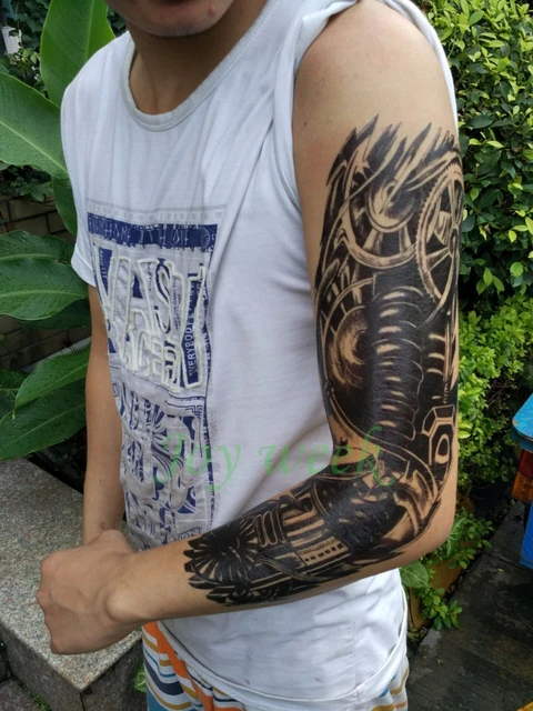 Tatuagem Adesiva Temporária, Tatuagem Corporal De Tigre Com Chama, Cavalo,  Fogo, Flash, Tatuagens Falsas Para Homens - Tatuagens Temporárias -  AliExpress