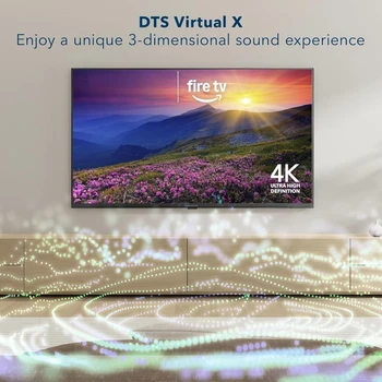 55 Inch F50 Series LED 4K UHD Smart TV with Alexa Voice Remote Streaming Television 1