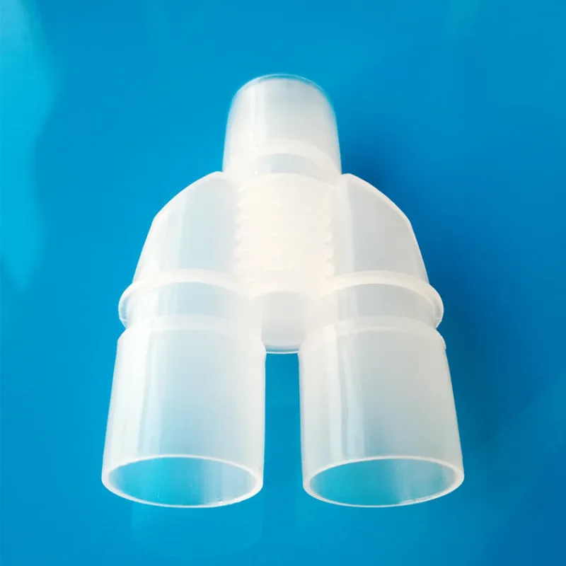 Breathing Tube Connector StraightThrough ThreeWay Anesthesia Tube