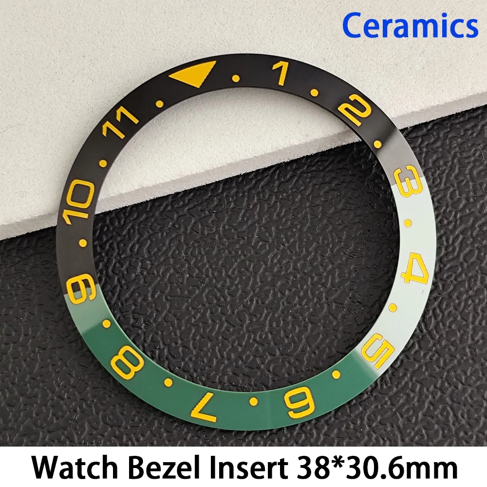 Premium 38mm Sloping Aluminum-Ceramic Bezel Insert