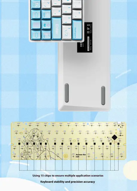 Hemu x Sikayb HM66 キーボード Amazon.co.jp: HEMU Sikakeyb Castle HM66 ラピッドトリガー