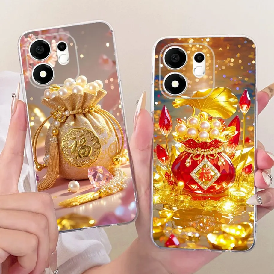Luxury Dragon Printed Soft Silicone Protective Cover