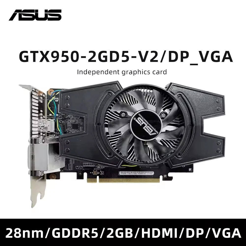 Vga Asus Gtx Geforce Gtx 950 2gd5 Oc 2gb Gddr5 Asus Gtx 950 2gb Oc