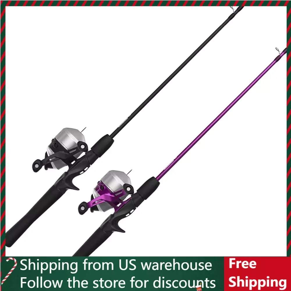

33 спиннинговая катушка и 2 рыболовных удочки комбинированные 5-футовые 6-дюймовые прочные аксессуары для удочек из стекловолокна удочки