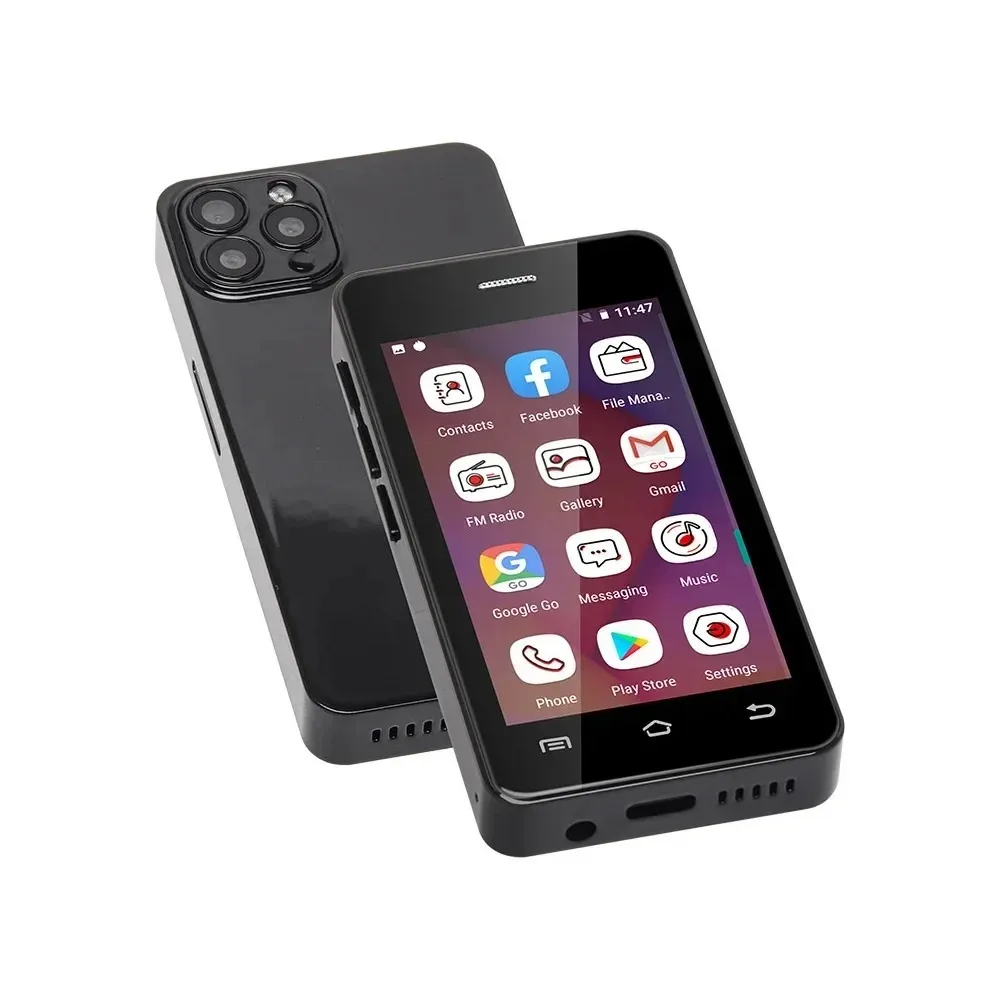 Melrose S9 Pro Mini Smartphones 3G Network Quad Core 2GB+16GB Android 8.1 Mobile Phone Dual SIM Standby 3.0 Inch HD 5MP 1000mAh