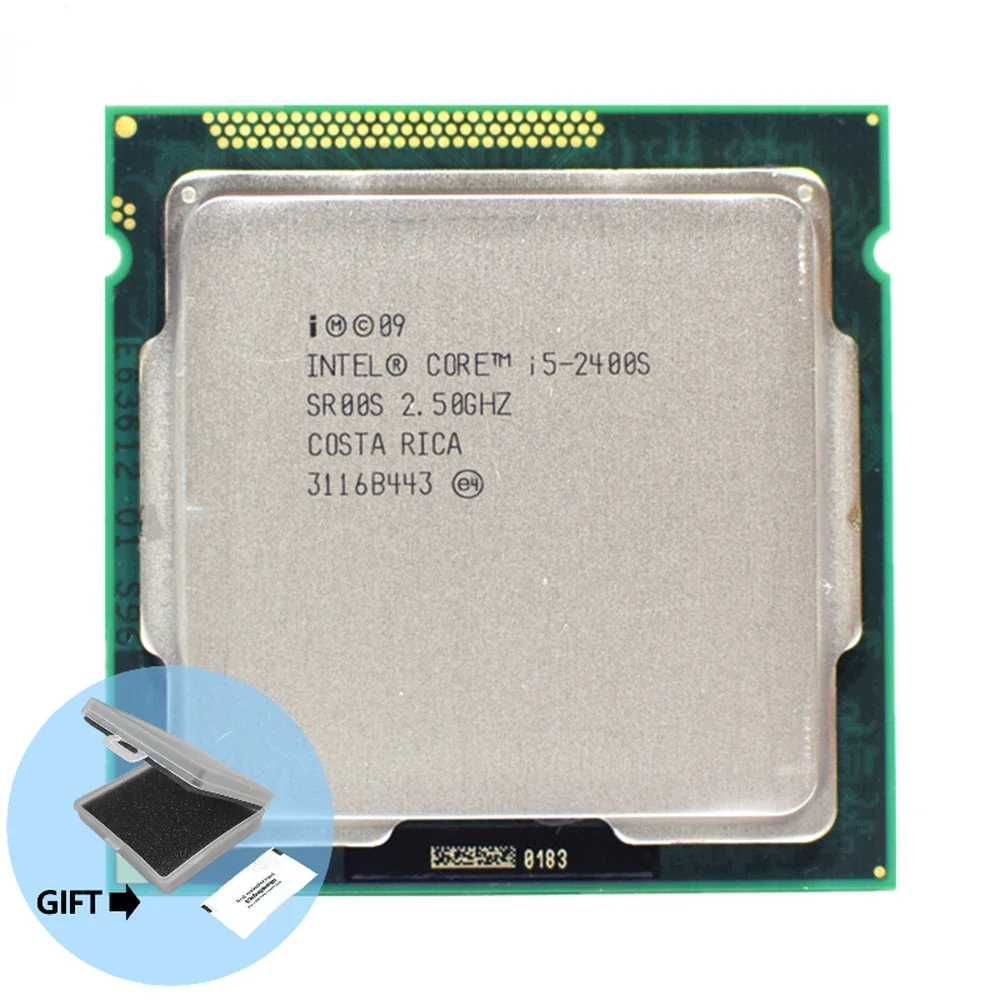 

Четырехъядерный процессор Intel Core i5-2400S i5 2400S 2,5 ГГц 6M 65 Вт LGA 1155