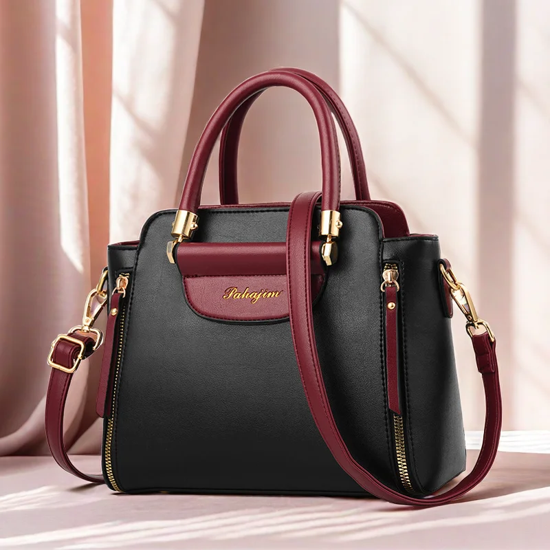 Women s bag 2024 new fashion women s bags hit color hand held bag Europeand the United States all match shoulder messenger bag AliExpress