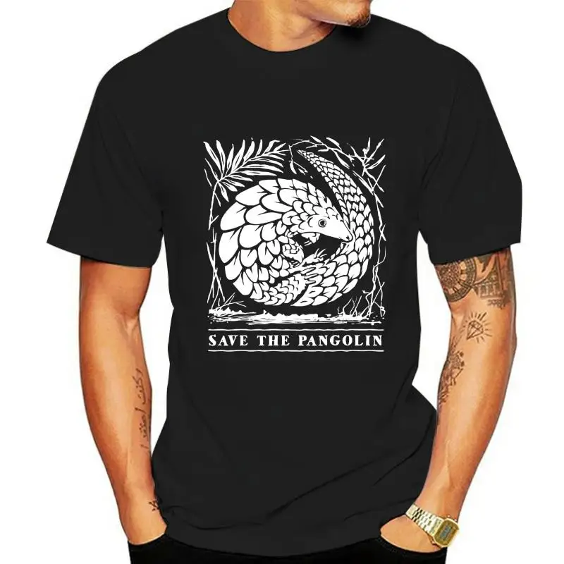 

Men t-shirt Endangered Species Save The Pangolin tshirt Women t shirt