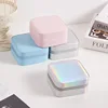 Travel Jewelry Case Jewelry Organizer Box with Two Layer Portable Small Jewelry Storage Case Accessories Holder/Pink 3
