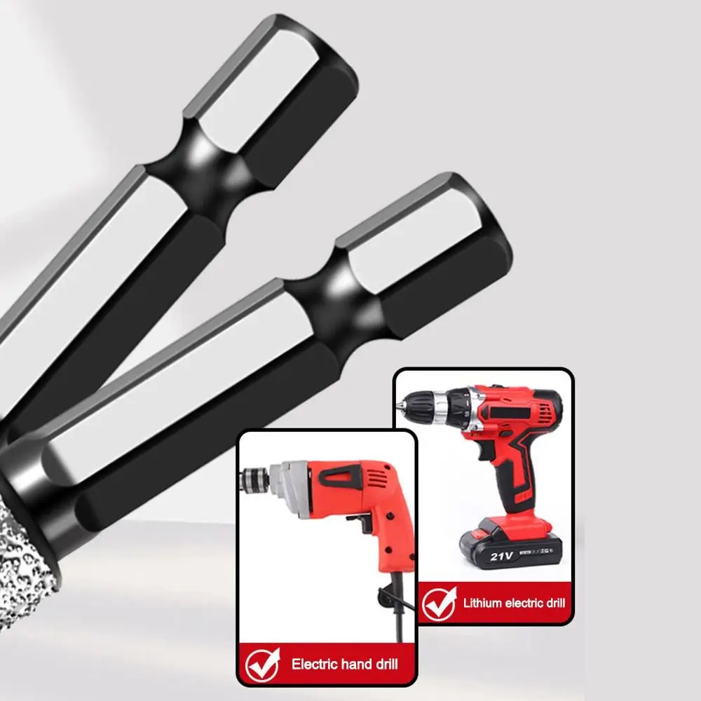 Diamond Drill Bit with Hex Shank for Ceramic and Granite - Ideal for Drilling and Grinding