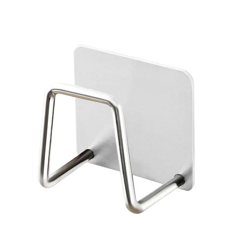 Kitchen Dish Drying Rack Self Adhesive Sink Drain Drying Rack Wall Hooks Wire Ball Organizer bathroom Storage 1/2/4 pcs