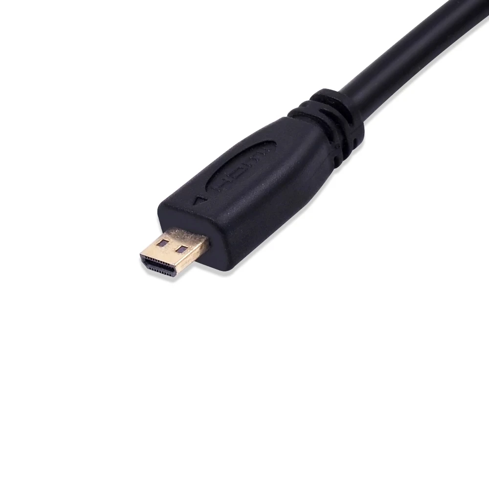 Male Micro HDMI to Female VGA Adapter for Laptop Projector HDTV hdmi to vga adapter cable vga to hdmi converter