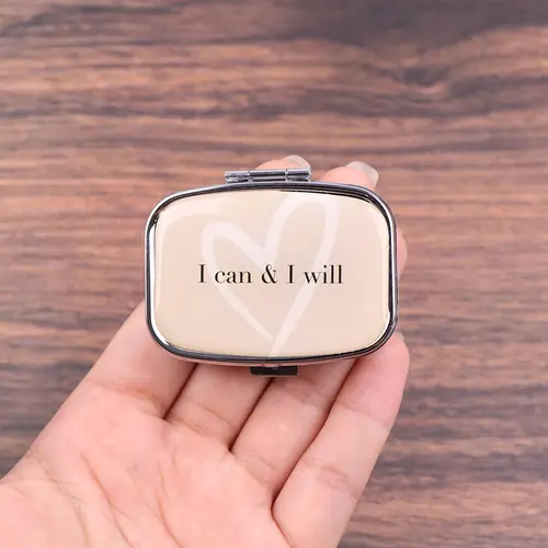 Van Gogh Art Mini Pill Box 2-Compartment Medicine Pill Organizer Household Portable Medicine Storage Box Travel Jwelery Gift - Image 15