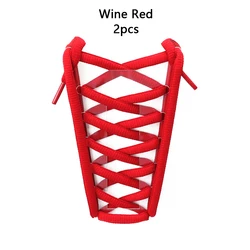 Enhanced Premium Thickened Polyester Sport Shoelaces - Nonslip, Semicircle Design for Classic Basketball Sneakers (Wine red)