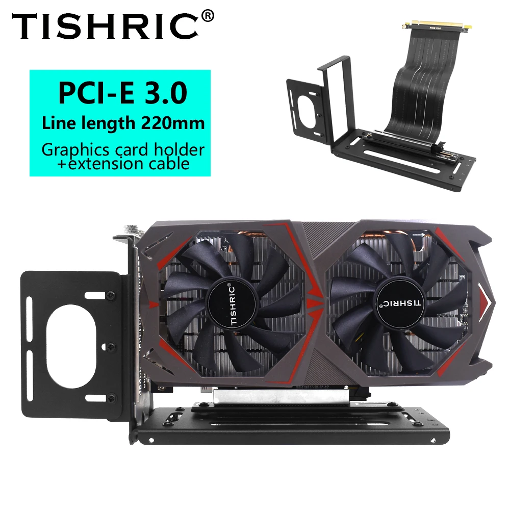 Tishic-20cm-PCIE-3-0x16-Riser-Kabel-Grafikkarte-Verl-ngerung-kabel-mit ...