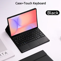 Versatile Tablet Case with Detachable Keyboard and Pencil Holder - French (Black 3)
