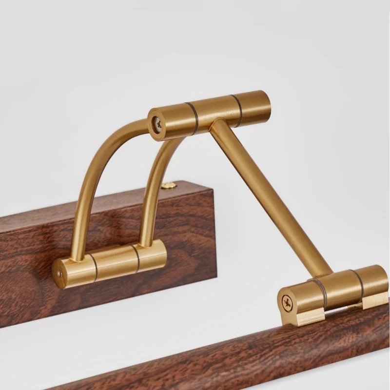 LED Wall Light Indoor 8W 15W Modern Wall Sconce Light AC90-260V Bathroom Lighting over Mirror Front Lamp fold Wood Grain