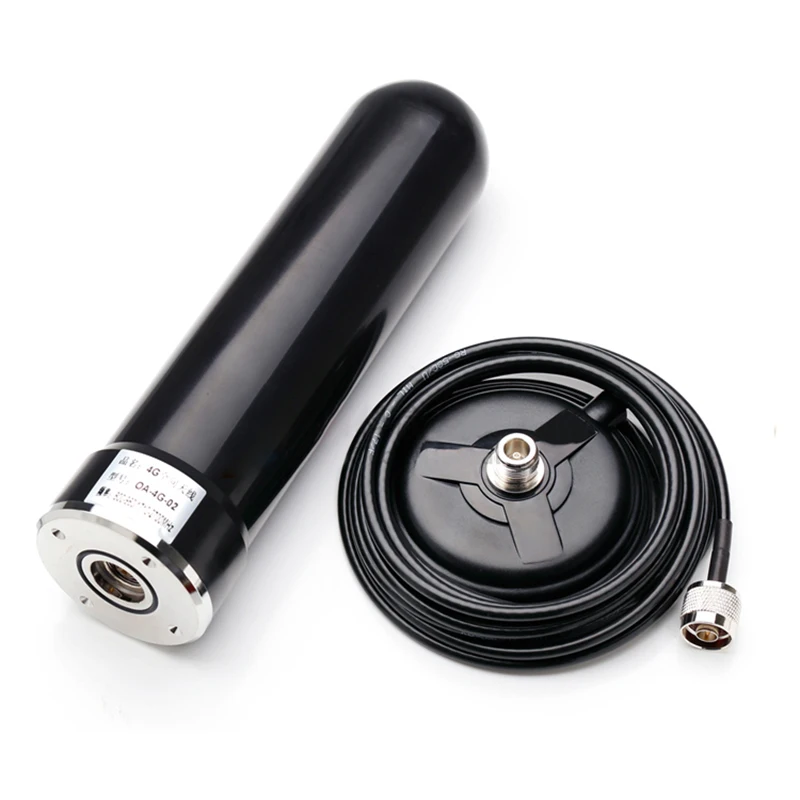 600-6000MHz 5G Outdoor Waterproof 4G 3G GSM Full-band Antenna Long Range Strong Magnetic Suction Vehicle Mounted Base Station 20w magnetic qrp antenna loopss antenna for hf transceivers full band 5 30mhz 76 108mhz 110 150mhz