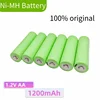 100% Original 1.2V AA1200mAh+1.2V AAA600mAh high-quality Ni-MH rechargeable lpega battery suitable for clocks mice toys etc 5