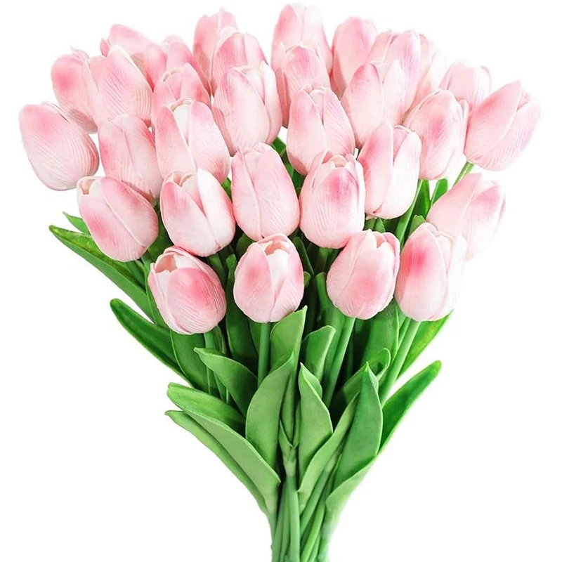 5/10 Stück künstliche Tulpenblumen, 33 cm, künstliche Blumen für Zuhause, Innendekoration, Hochzeit, Brautdekoration, DIY-Vasenzubehör