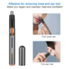 Electric Nose & Ear Hair Trimmer For Men & Women Portable Rotating USB Charging Hair Trimmer Eyebrow Trimmer Rechargable Clipper 1