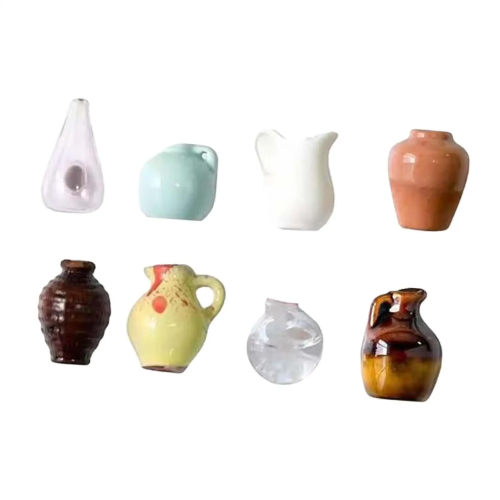 8 Pieces Mini Vase Fridge Magnets Resin Cute Funny Flower Arrangement Tiny Vases Ornaments for Locker Cabinet Kitchen Door Decor https://ae01.alicdn.com/kf/S1a7b28c0e11544458d21e97758da93b5E.jpg
