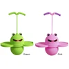 Frog Shape Cartoon Hop Ball Safe and Fun Children Bouncing Ball for Balance Training Pogo Ball with Handle for Kids and Adults 6