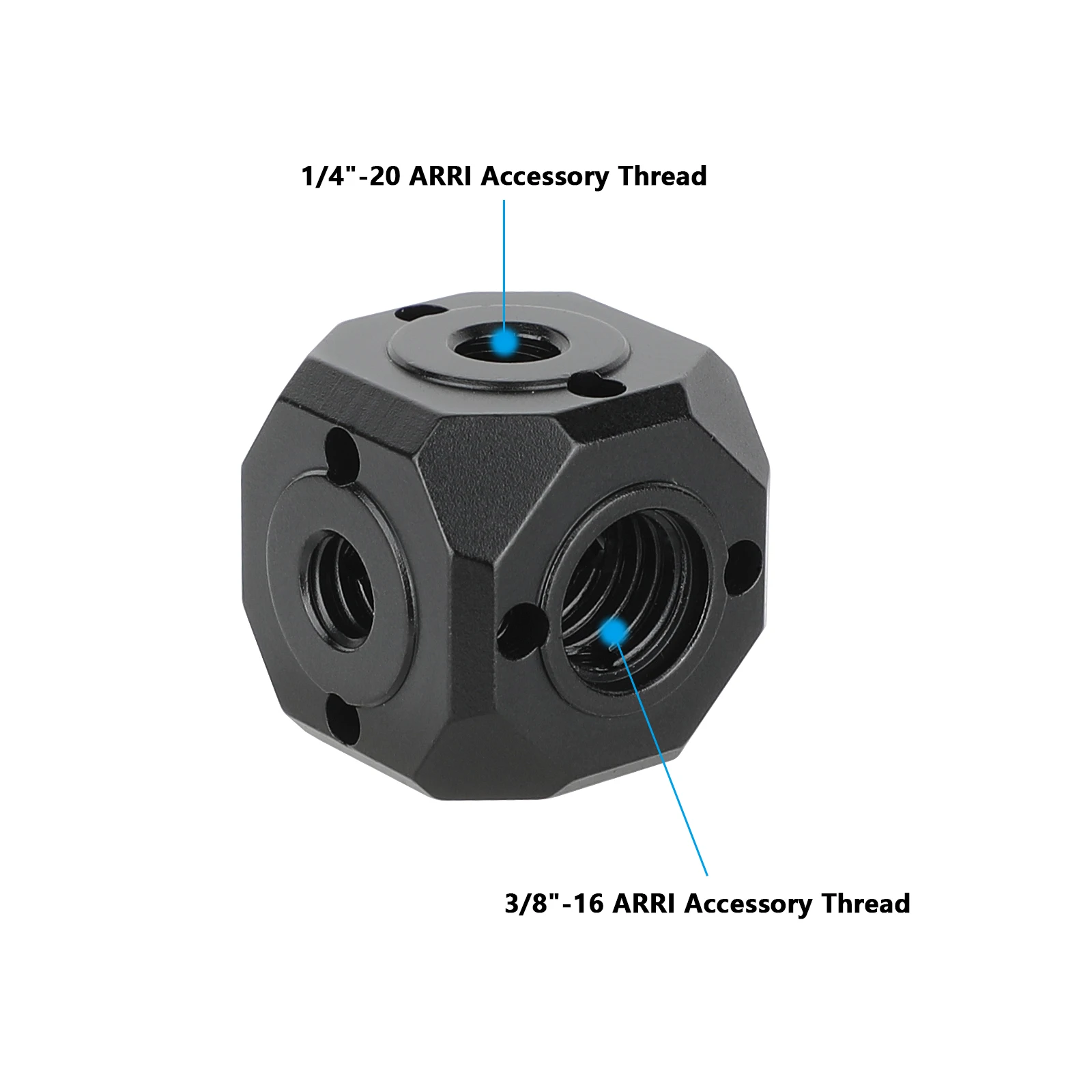 Versatile Universal Tripod Screw Hole Adapter Magic Cubic Mount For Articulating