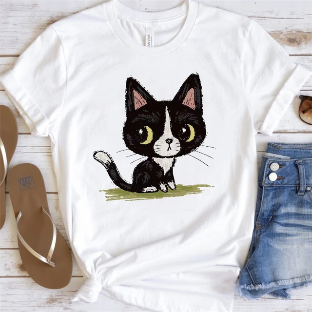 Moda Roupas Senhoras Panda Adorável Tendência Dos Desenhos Animados Roupas  De Manga Curta Gráfico T Camisa De Verão Camiseta Feminina Topo Feminino -  Camisetas - AliExpress