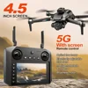 New M33 RC Drone 4K Professinal With Wide Angle Triple HD Camera Foldable RC Helicopter WIFI FPV Height Hold Toy Drone 2