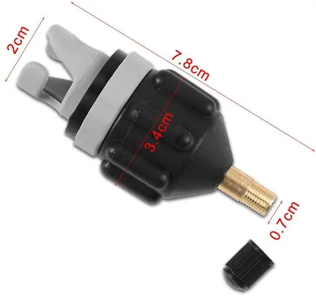 Adattatore Per Pompa SUP - Convertitore Con 5 Ugelli Per Gonfiare Tavole Da Paddle, Kayak E Gonfiabili - Foto 3