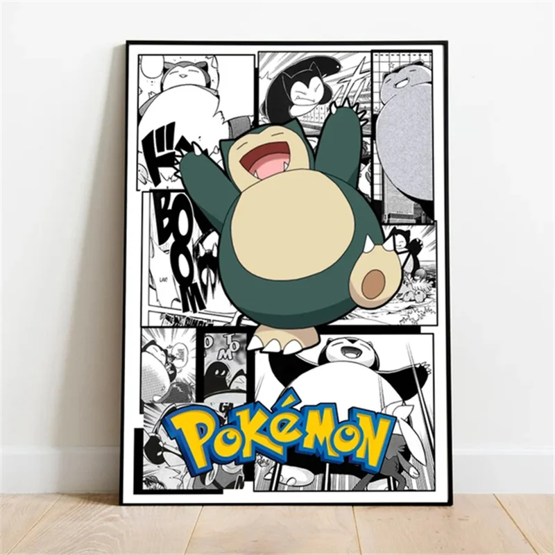 Toile Pokemon - 30x40cm - Affiche Poster Chambre Bébé Garcon Fille