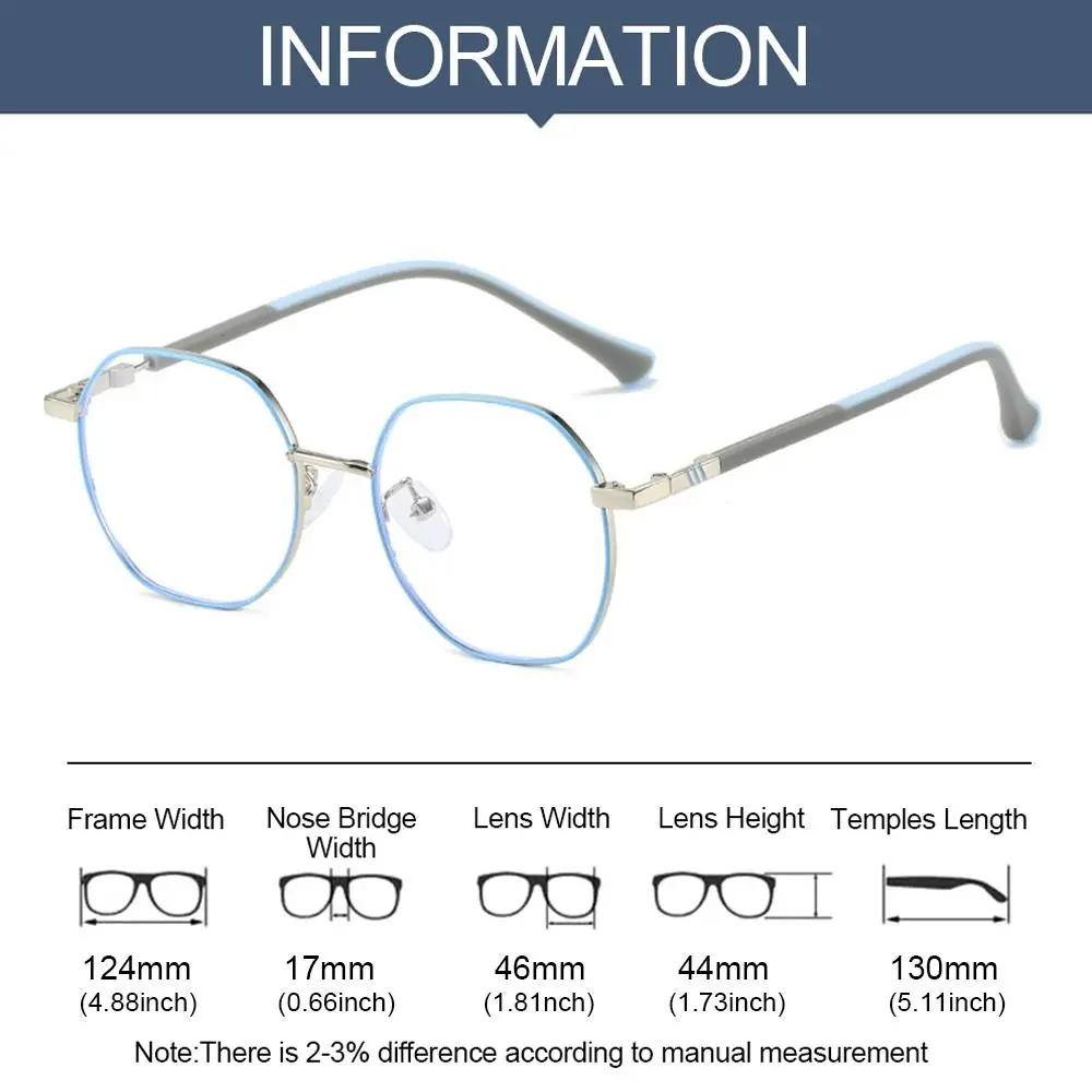 Children Boys Girls Online Classes Computer Kids Glasses Comfortable Eyeglasses Ultra Light Frame Anti-blue Light