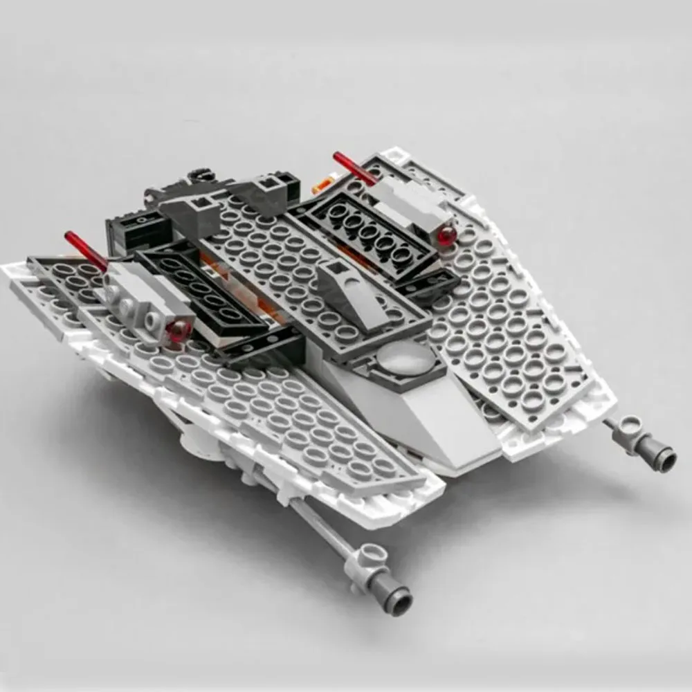 MOC Space War Snowspeederby Scruffybrickherder Building Blocks Toys 309PCS Air Combat Aircraft Ship Brick Birthday Gift 3
