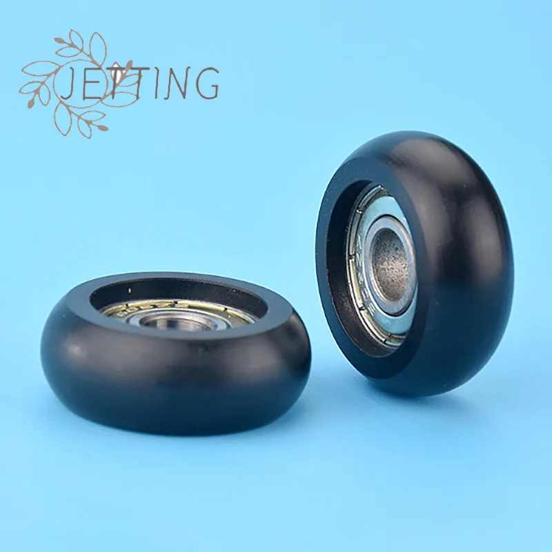 608ZZ Package Plastic Nylon Wrap POM Line Wire Rope Bearing Pulley Plastic Wheel 8*32*12mm 1PC