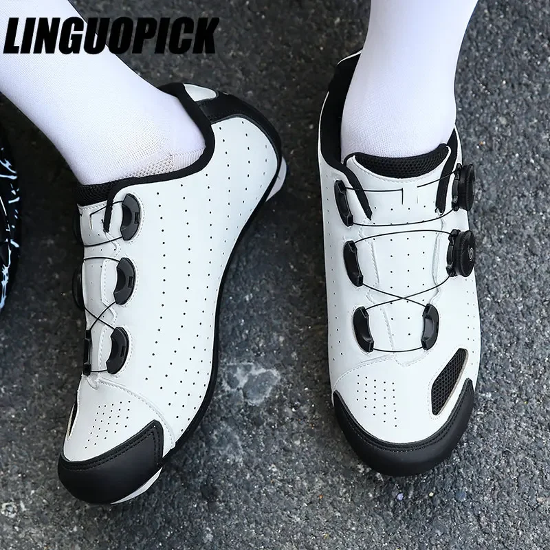 Cycling shoes mtb spd cleat Self-locking mountain bike sneakers Men's Road cycling footwear Bicycle Shoes Breathable flat