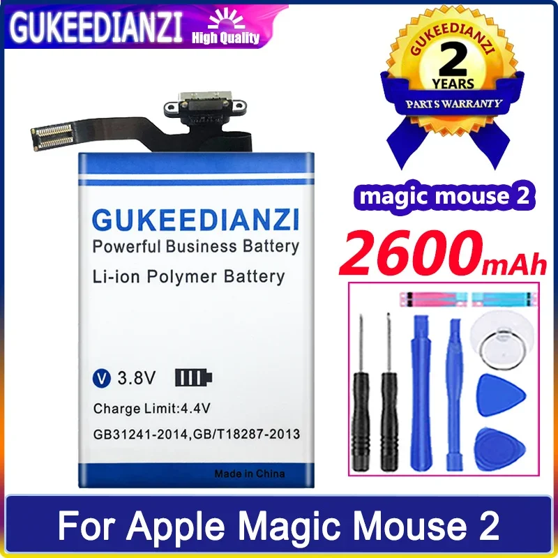 

Аккумулятор для мобильных телефонов 020-00633 A1672 020-00634 2600 мАч для Apple Magic Mouse 2 Mouse 2, беспроводные запасные аккумуляторы для телефона