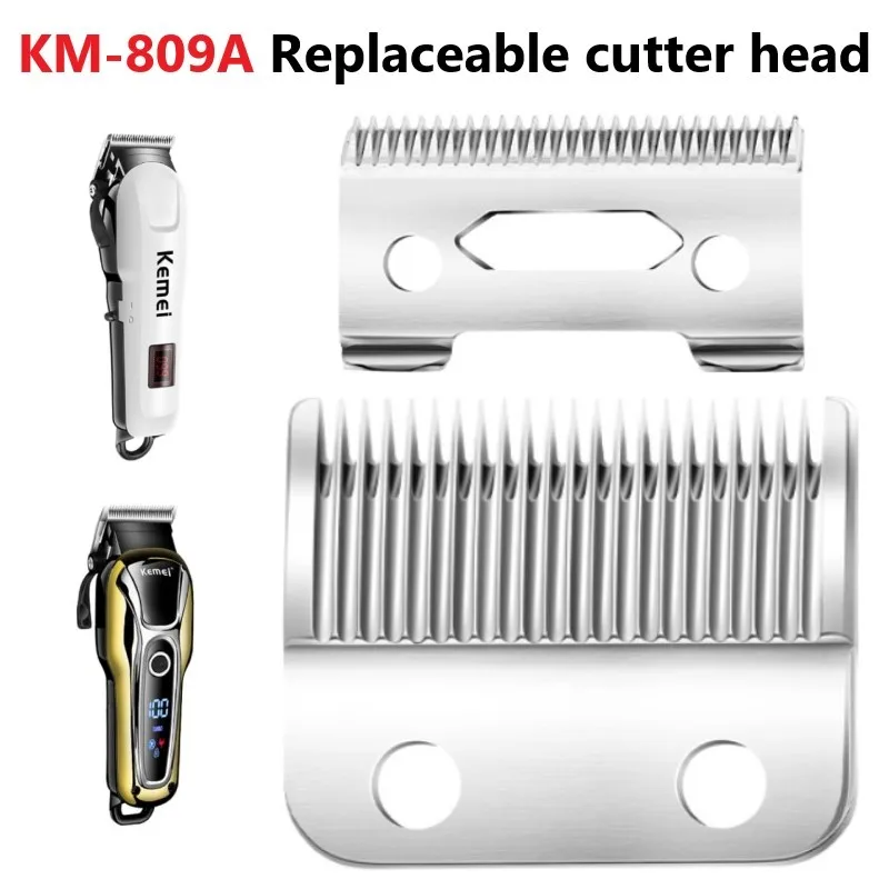 Kemei Hair Clipper Blade Cutter Head Replacement Blade for KM809A KM