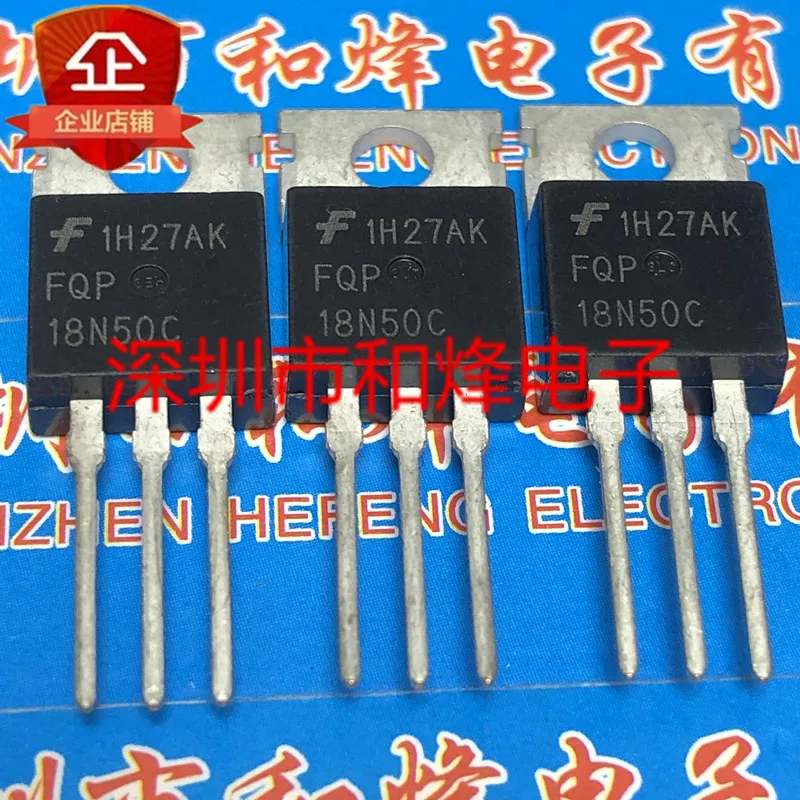 

30pcs original new FQP18N50C TO-220 500V 18A